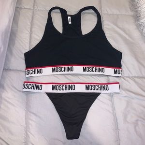 Moschino Bra and Underwear Set